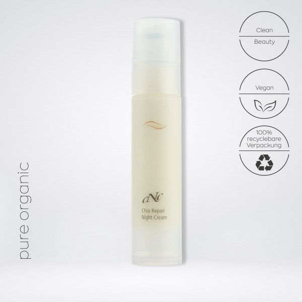 pure organic Chia Repair Night Cream, 50 ml