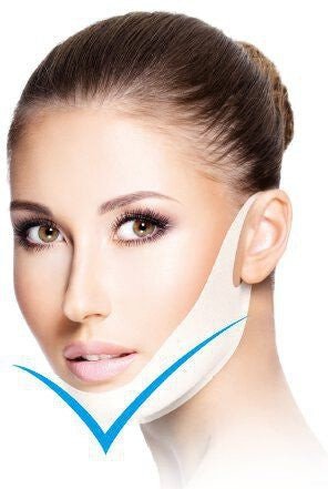 aesthetic world Kinnmaske V-line, 4 Stück