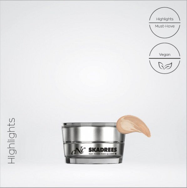 SKADREES matt mousse make-up light, 15 ml